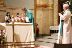 Father Rodnev Lapommeray Thanksgiving Mass